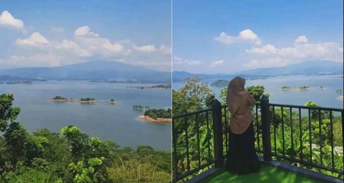 Viral Raja Ampat Sumedang, Jatigede Green Garden Diserbu Ribuan Wisatawan 